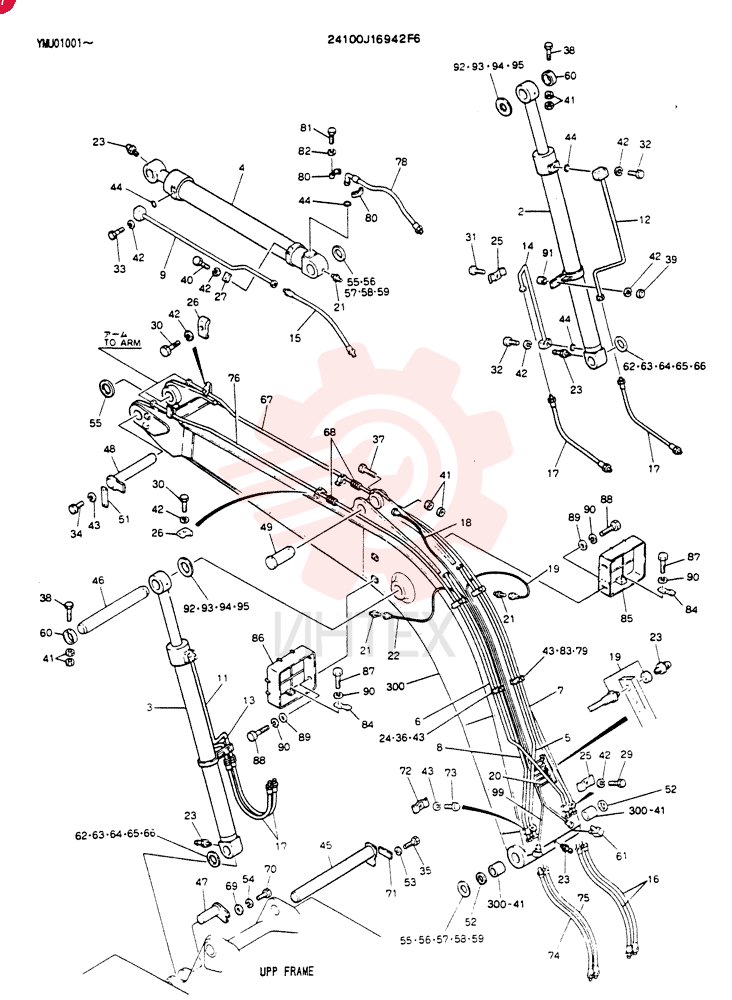 BOOM ASSY 5.15M 24100J16942F6 (2)