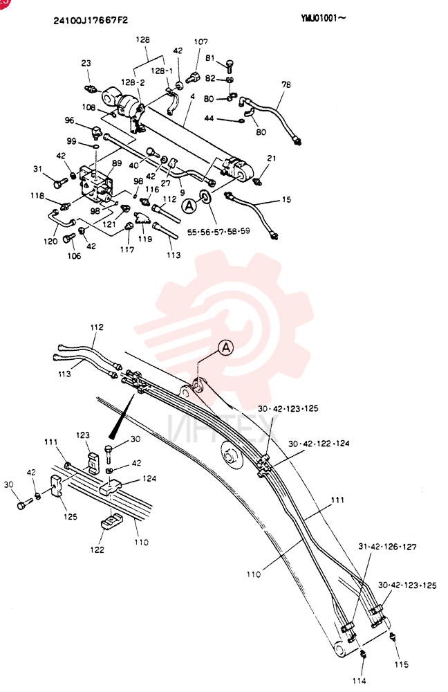 BOOM ASSY.5.15M 24100J17667F2 (1)