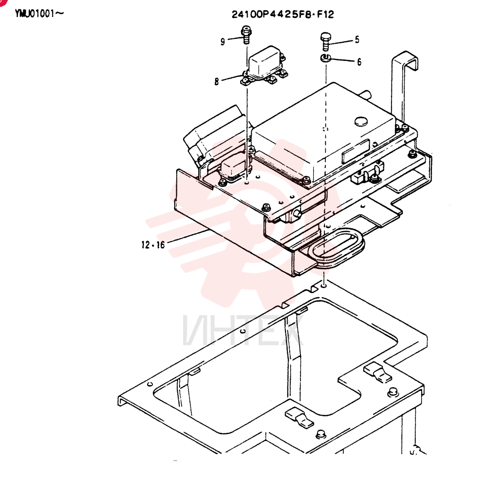 CONTROLLER INSTAL 24100P4425F8