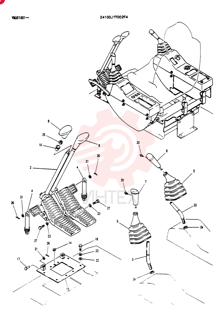 CONTROLS. OPERATORS 24100J17002F4 (2)