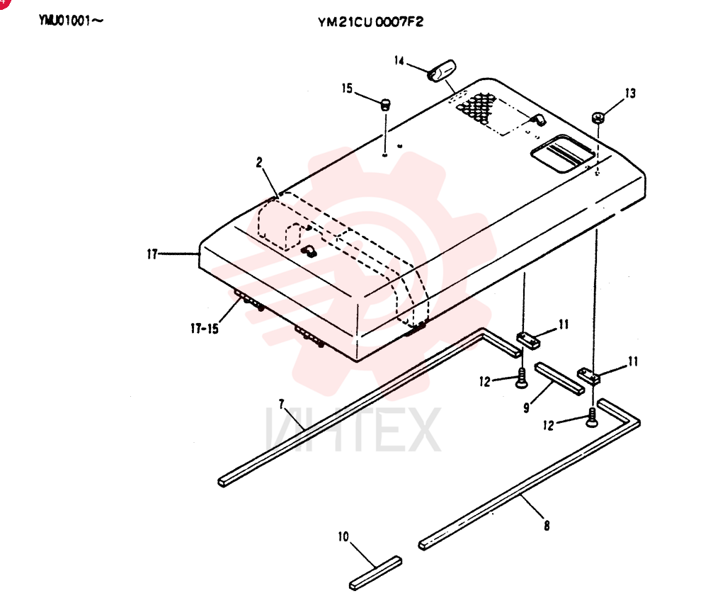 COVER ASSY YM21CU0007F2