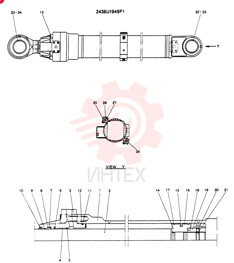 CYLINDER 2438U1949F1