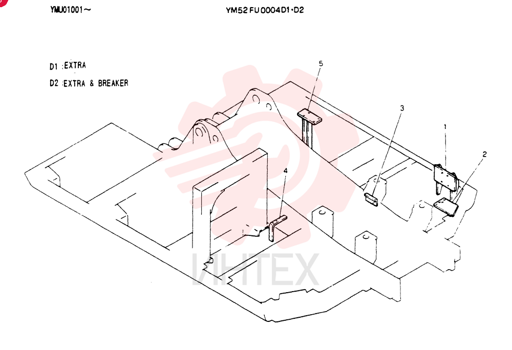 FRAME, UPP YM52FU0004D1