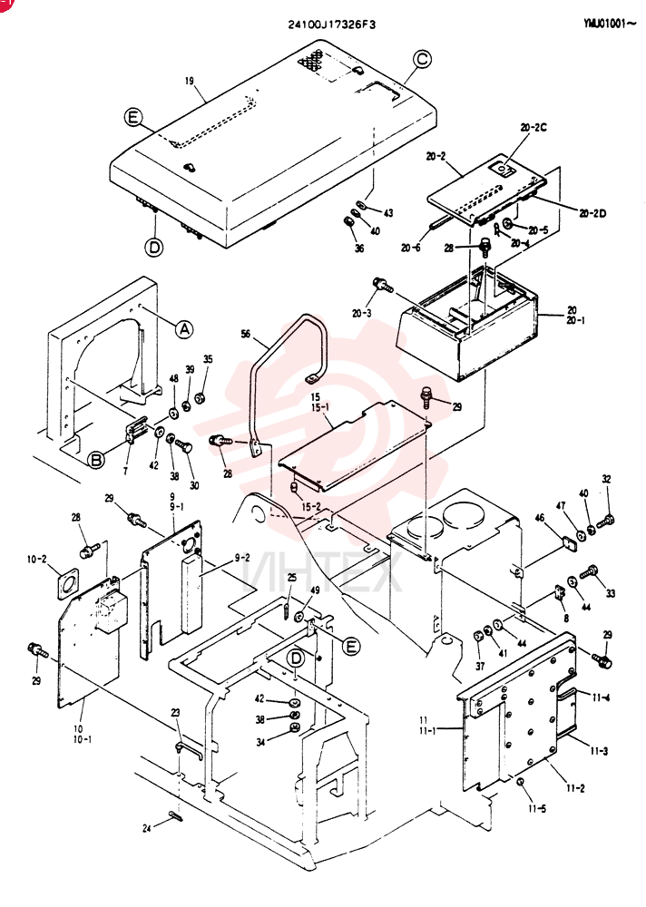 GUARD ASSY 24100J17326F3 (1)