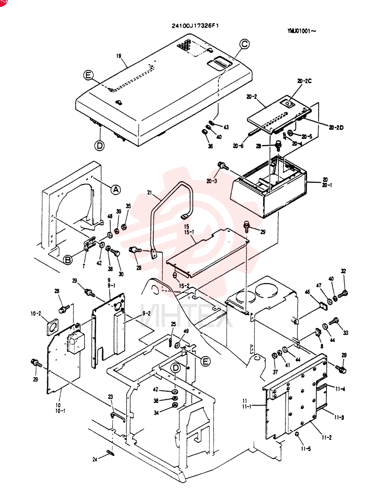 GUARD ASSY 24100J17326F1 (1)