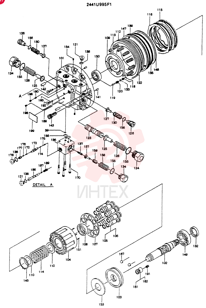 HYDRAULIC MOTOR 2441U995F1 (2)