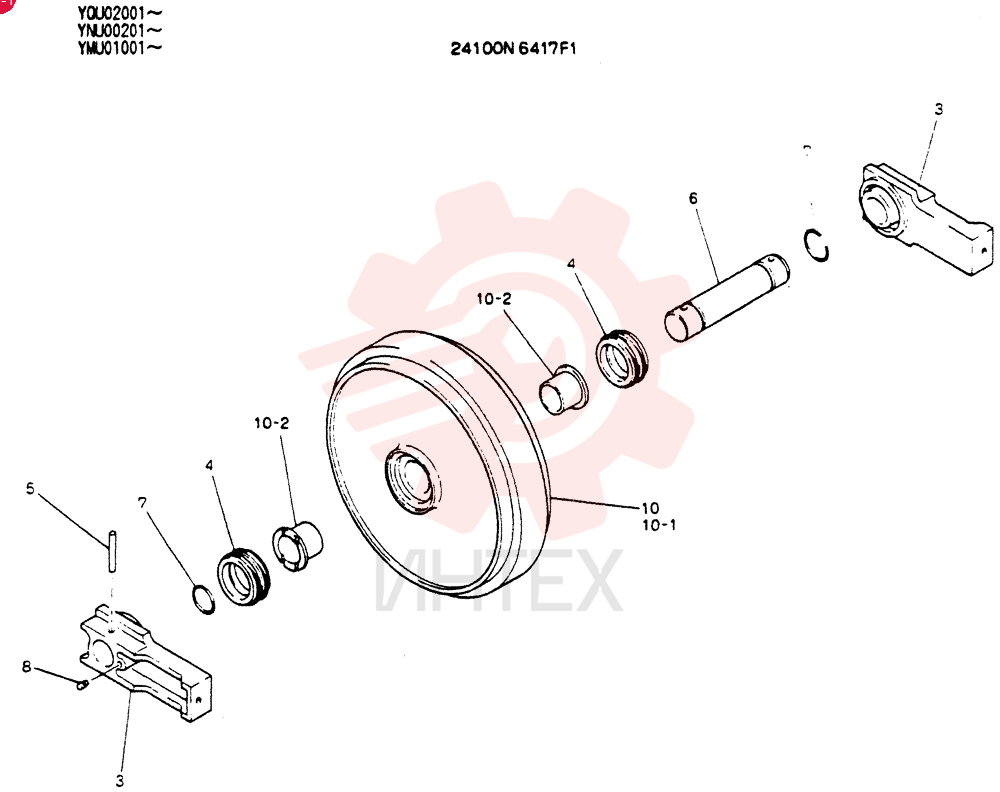 IDLER 24100N6417F1