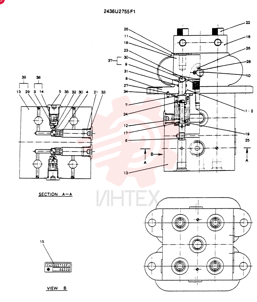 PILOT VALVE 2436U2755F1