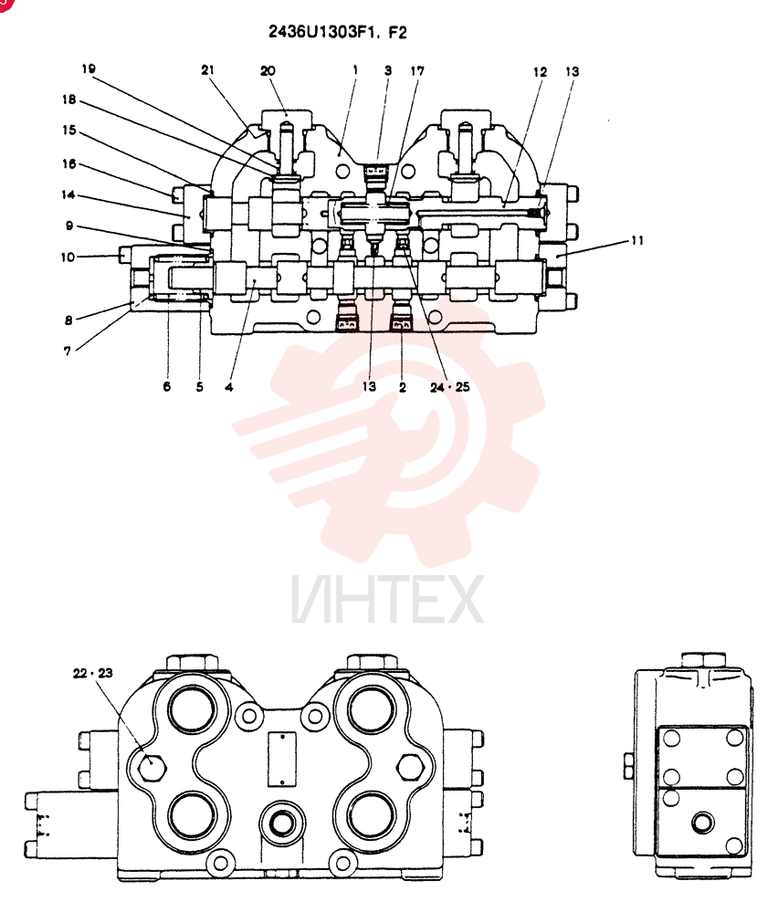 PILOT VALVE 2436U1303F1