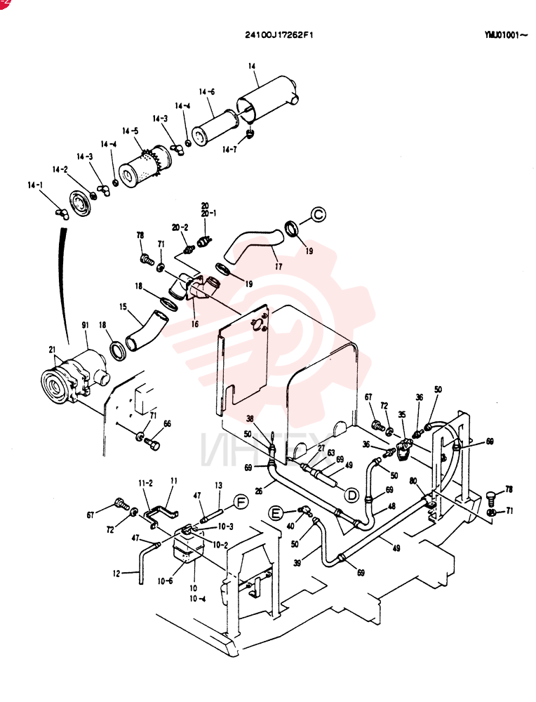 POWER PLANT ASSY 24100J17262F1 (1)
