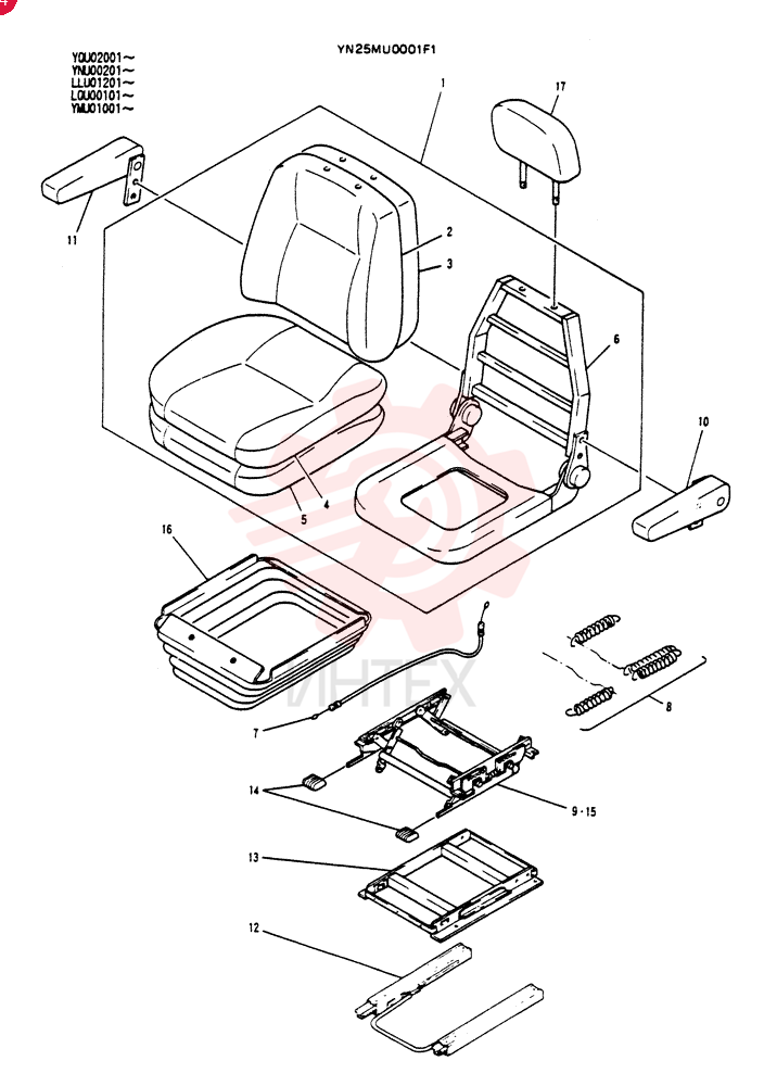 SEAT YN25MU0001F1