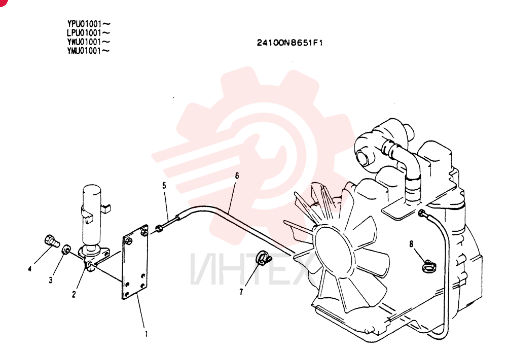 STARTING AID INSTAL 24100N8651F1