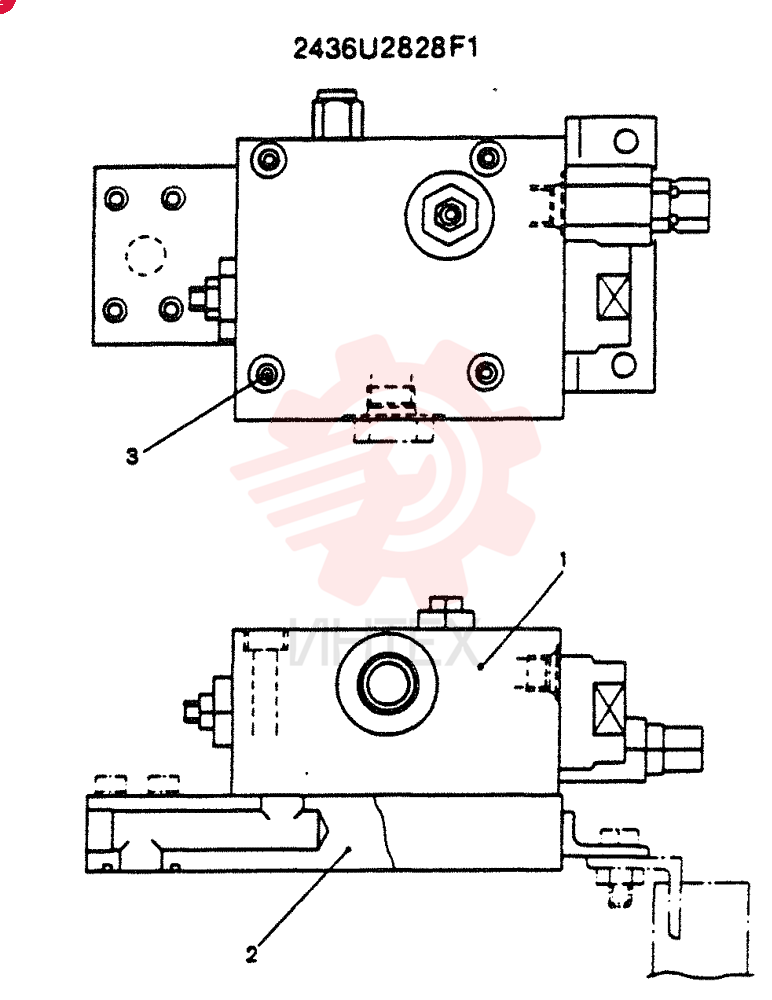 VALVE 2436U2828F1