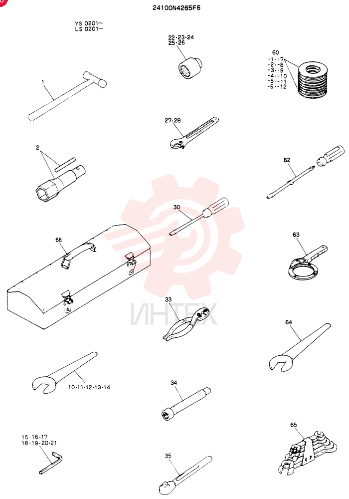TOOL ASSY 24100N4265F6