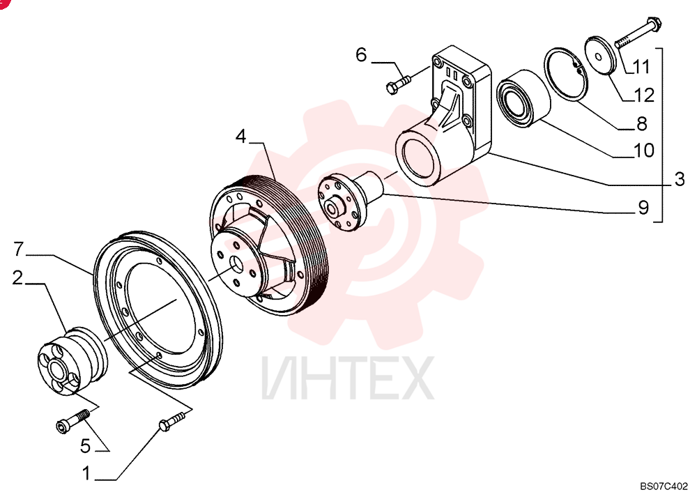 BOLT,Hex, M8 x 1.25 x 20mm, Full Thd