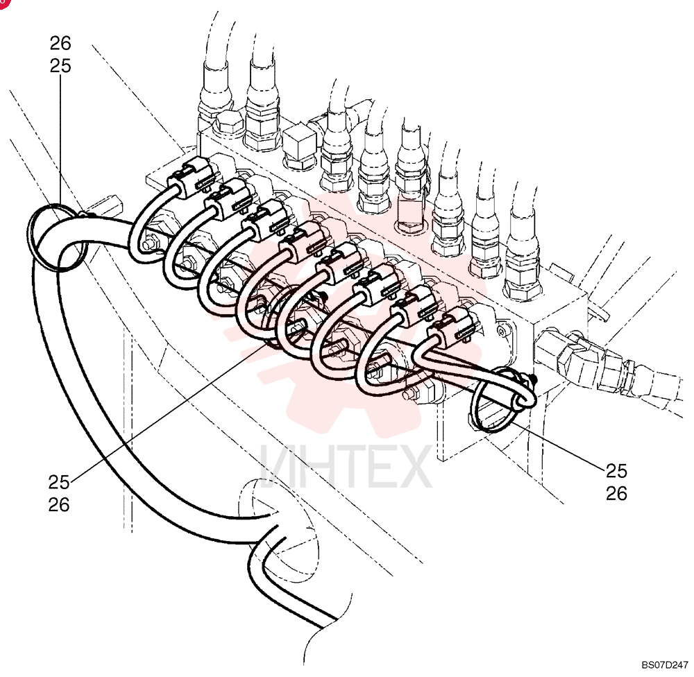 CLIP,M8 x 8.20mm Shank YN13E01375P1 (3)