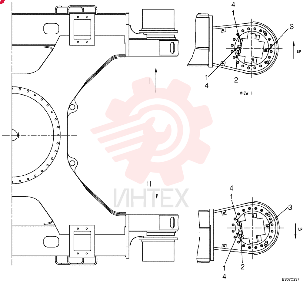 HYD CONNECTOR HG24F10012G4