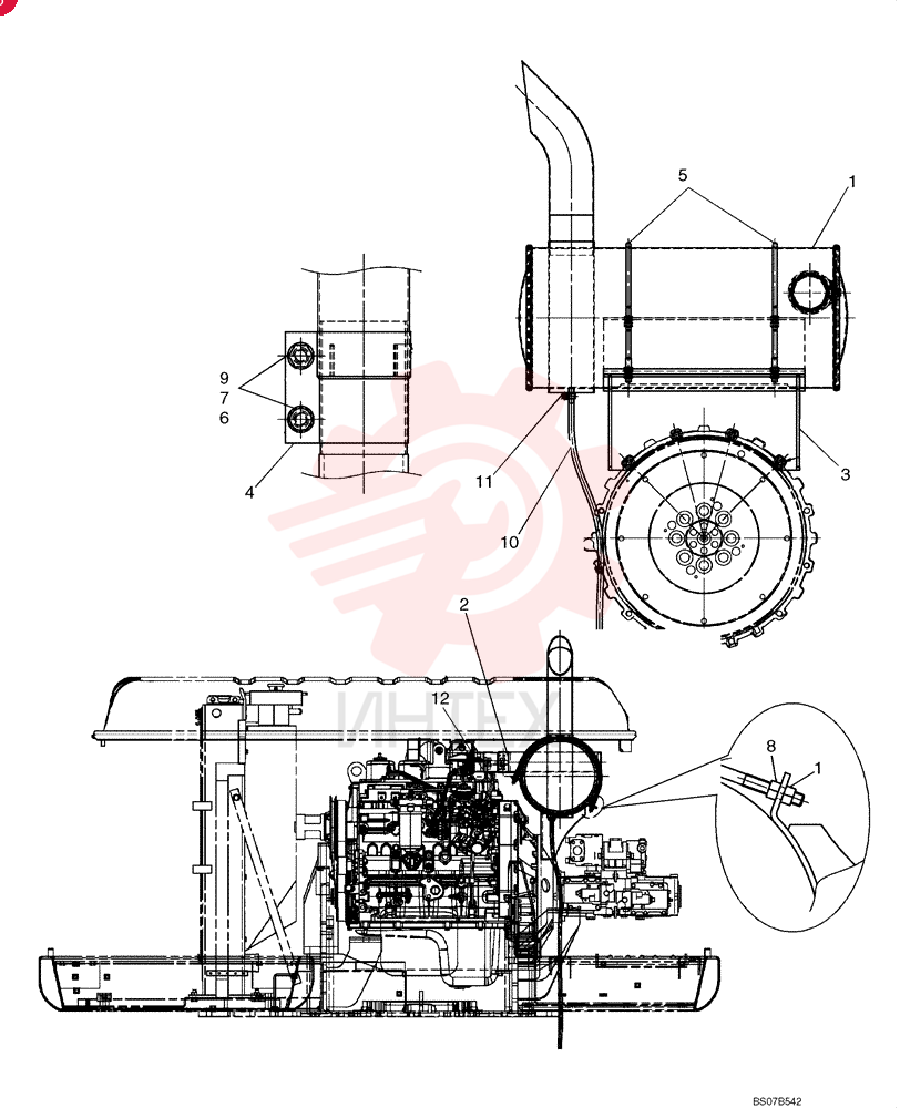 MUFFLER YM12P00010P1