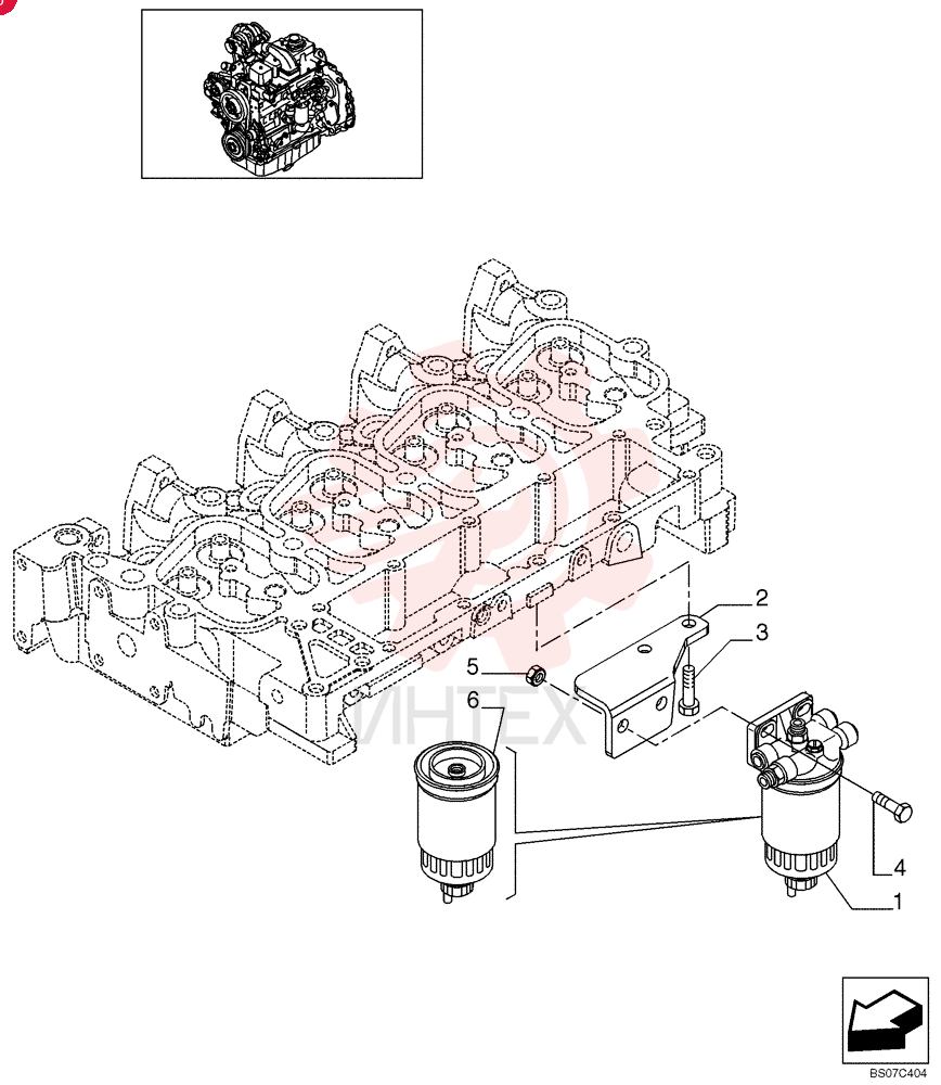 FUEL FILTER 2853394
