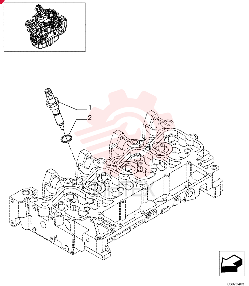 FUEL SYSTEM INJECTOR 2855399