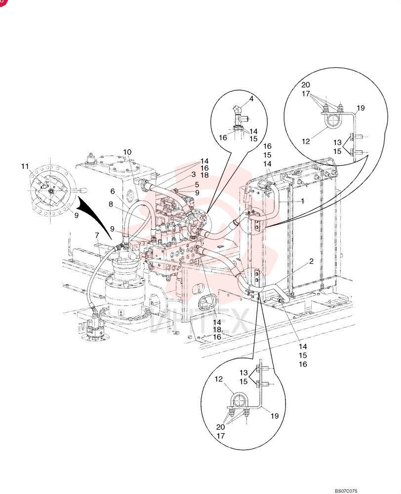 HOSE ASSY. YB32H01023P1