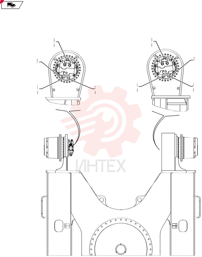 HYD CONNECTOR HG24F10012G4