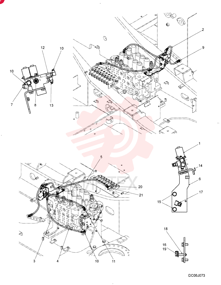 HYDRAULIC VALVE LC35V00004F3 (2)