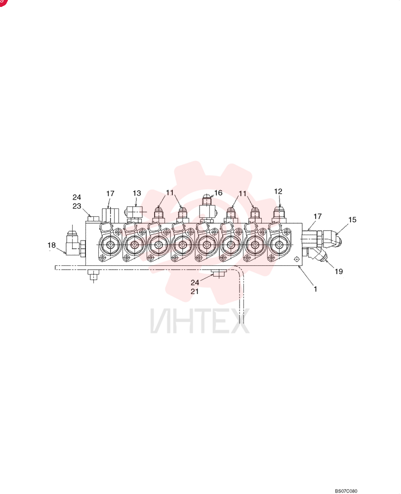 HYDRAULIC VALVE YN35V00047F1 (2)