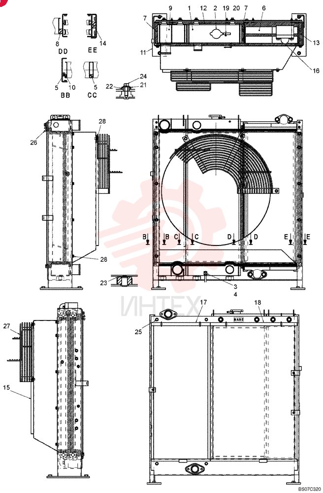 RADIATOR YM05P00019S001