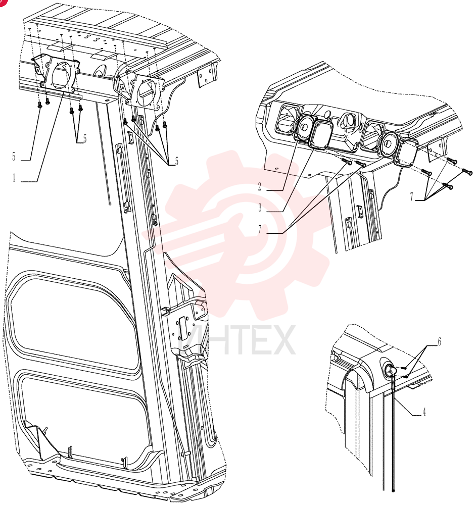 BRACKET LQ54S00003S001