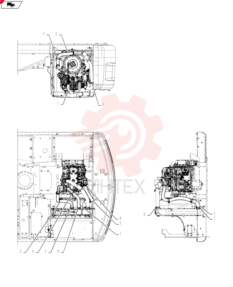 FLEXIBLE HOSE YB05P01335P1