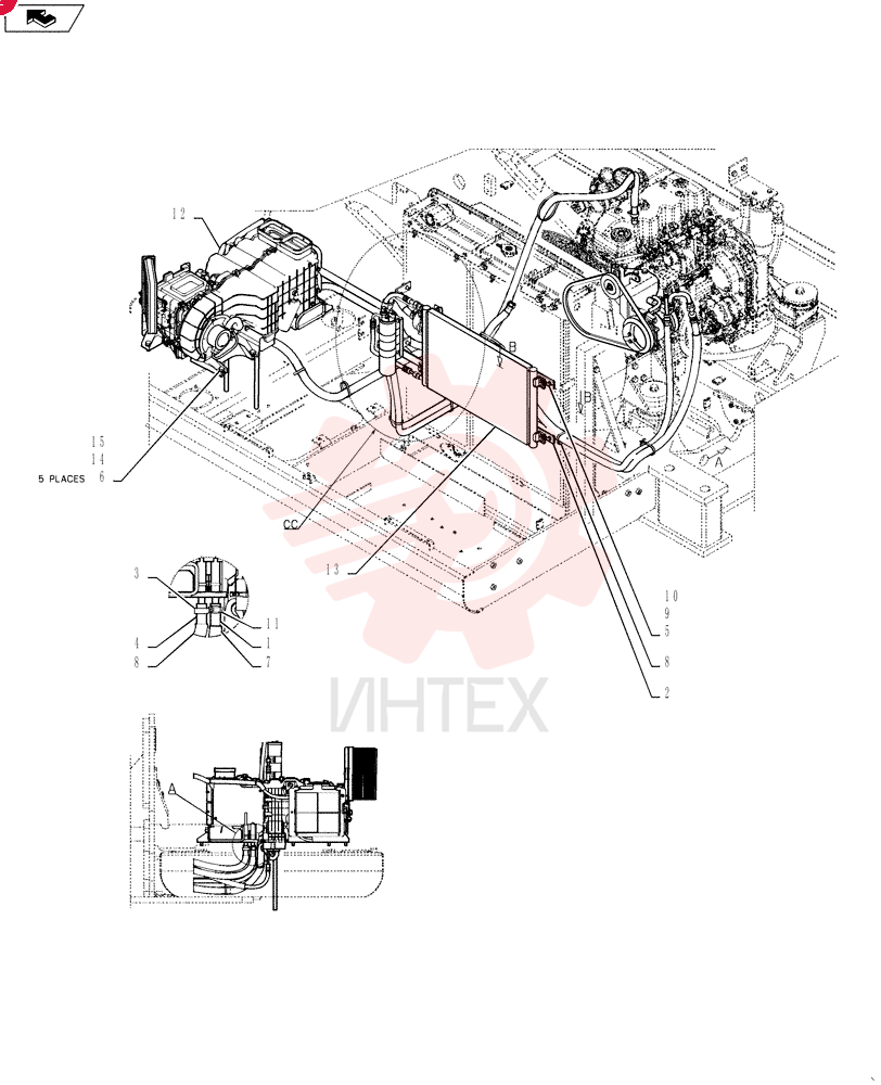 HEATER HOSE R18T0026D32
