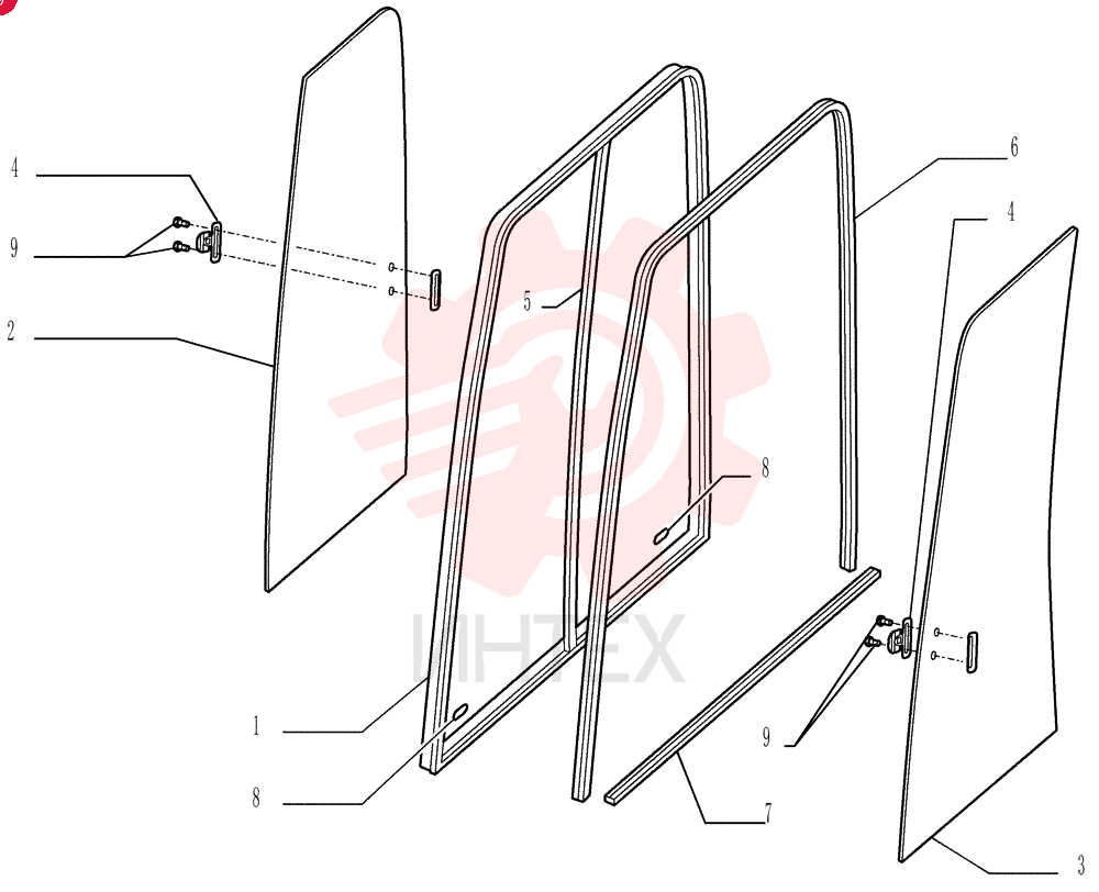 WINDOW FRAME LQ02C01315F1