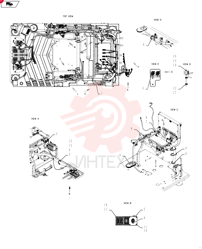 WIRE HARNESS LB13E01053P1