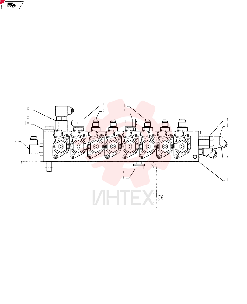 HYDRAULIC VALVE YN35V00047F2 (1)