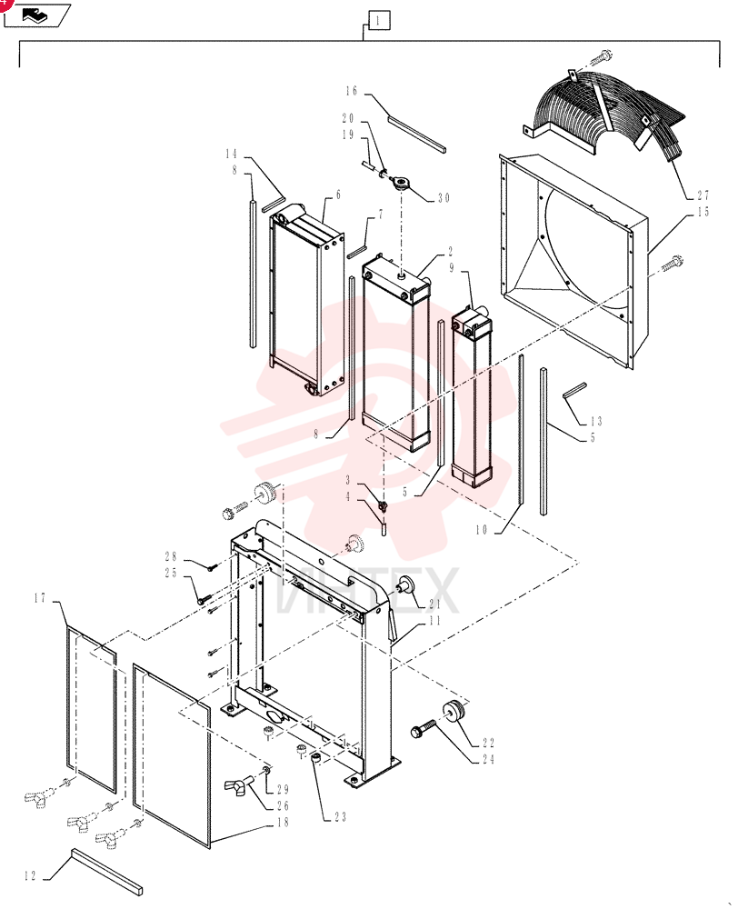 RADIATOR YM05P00020F4