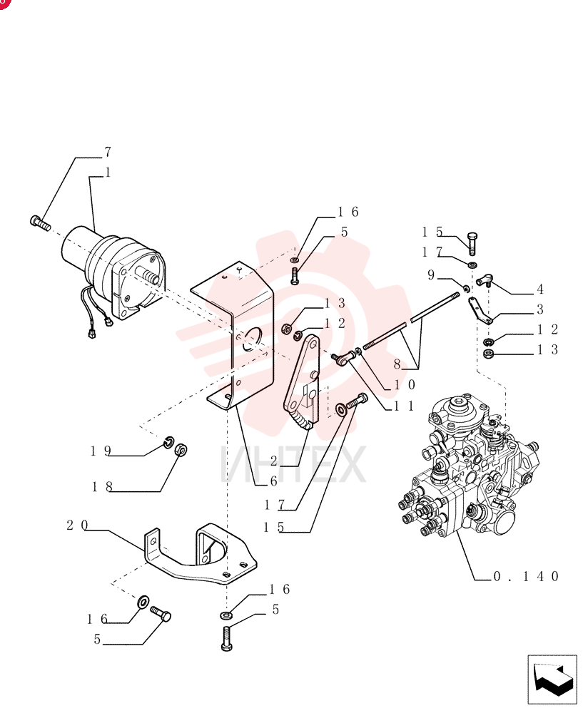 SMALL ELECTRIC MOTOR 72204659