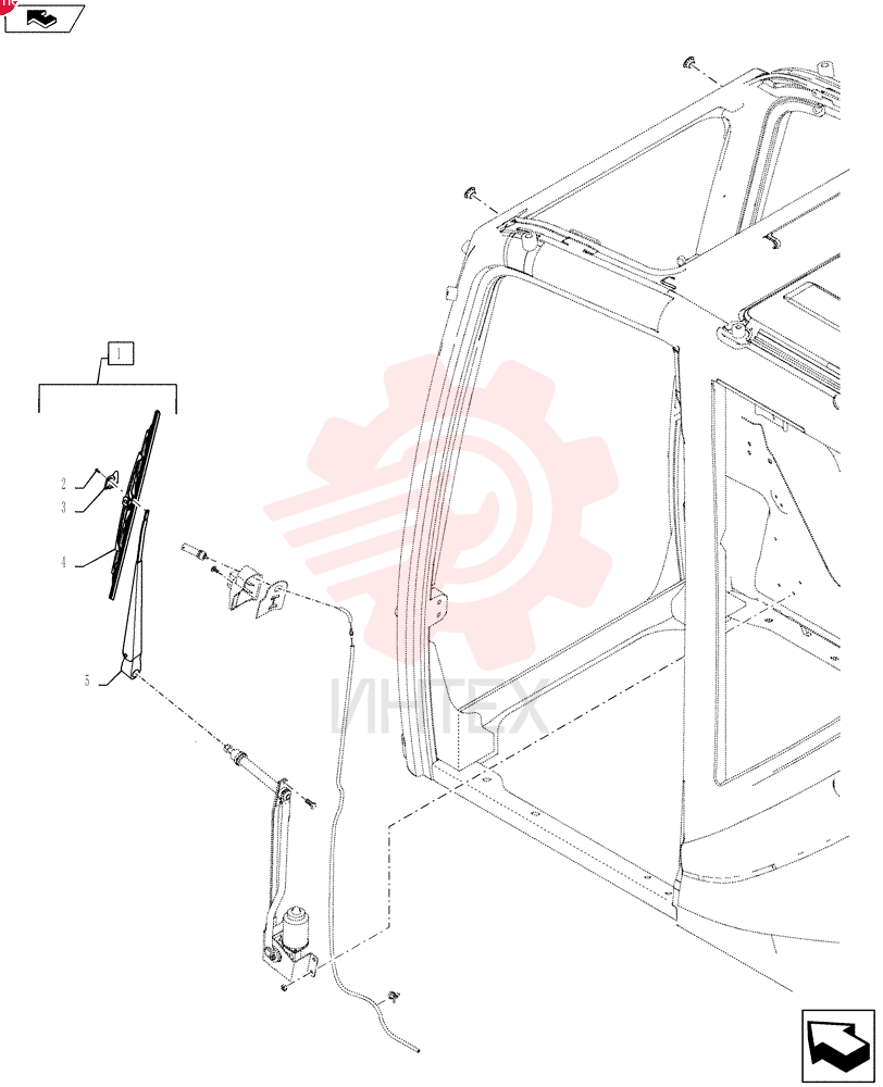WIPER ARM LQ53C01001F1