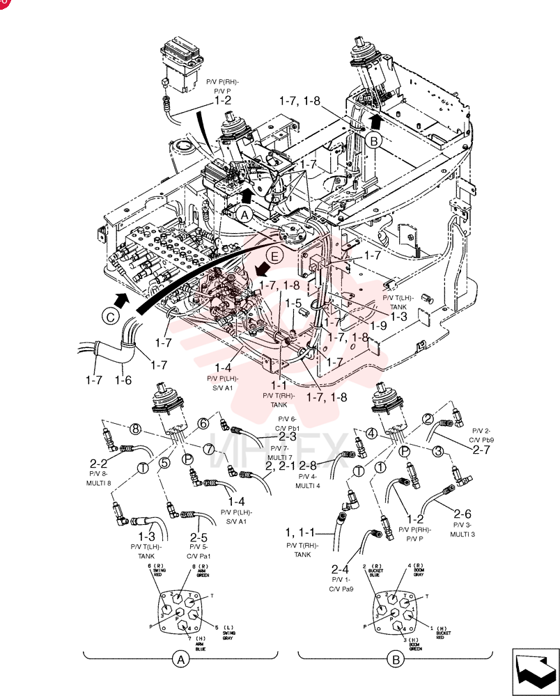 Control Lines, Remote (Multi) PU68H00039F1