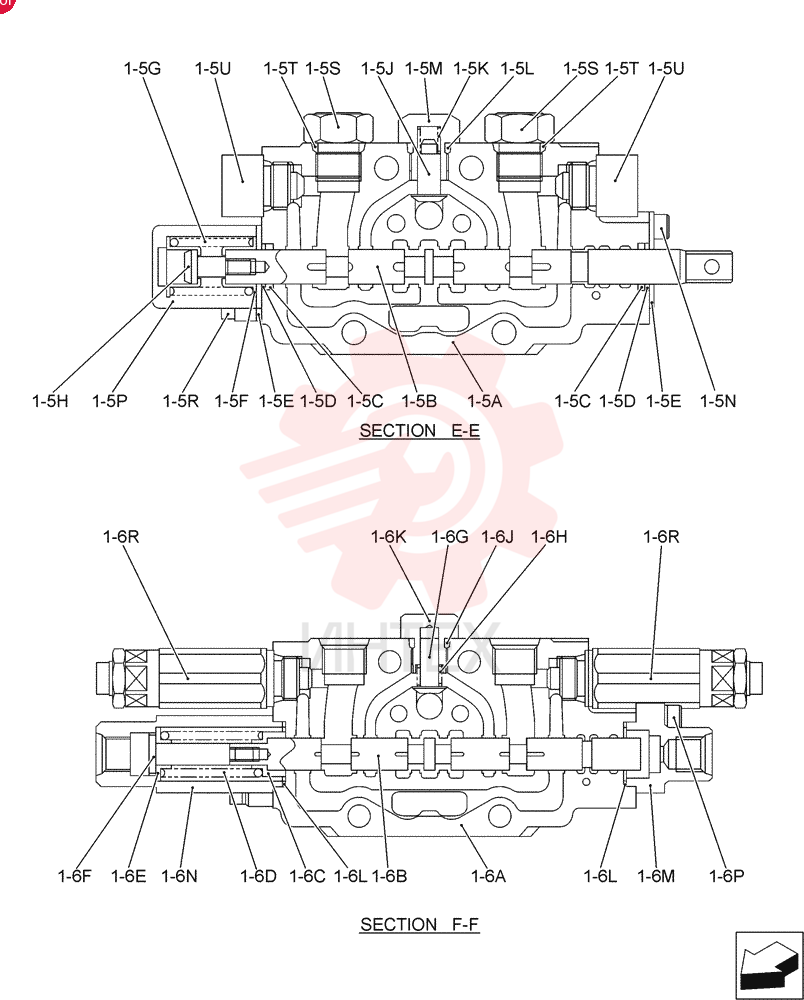 CONTROL VALVE PU30V00022F1