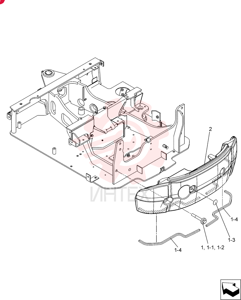 Counterweight Instal PU60C00016F1