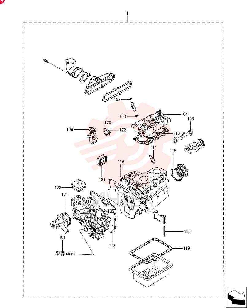 GASKET VA30L9406032