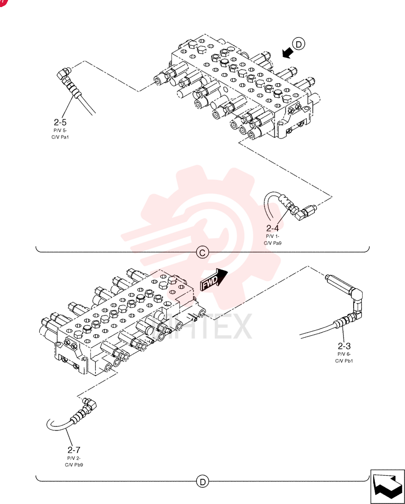 HOSE PU68H01044D1
