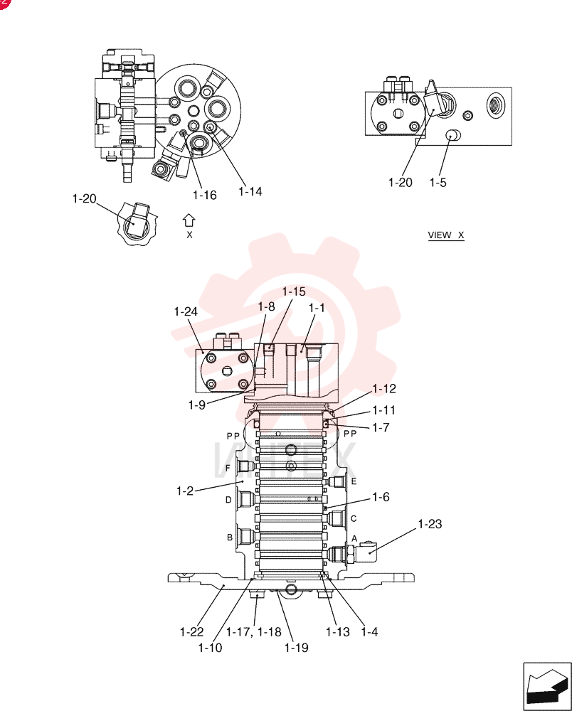SHAFT PA55V00001S001
