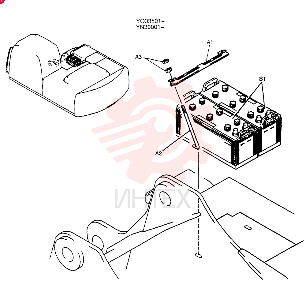BATTERY INSTAL YN72E00005F1