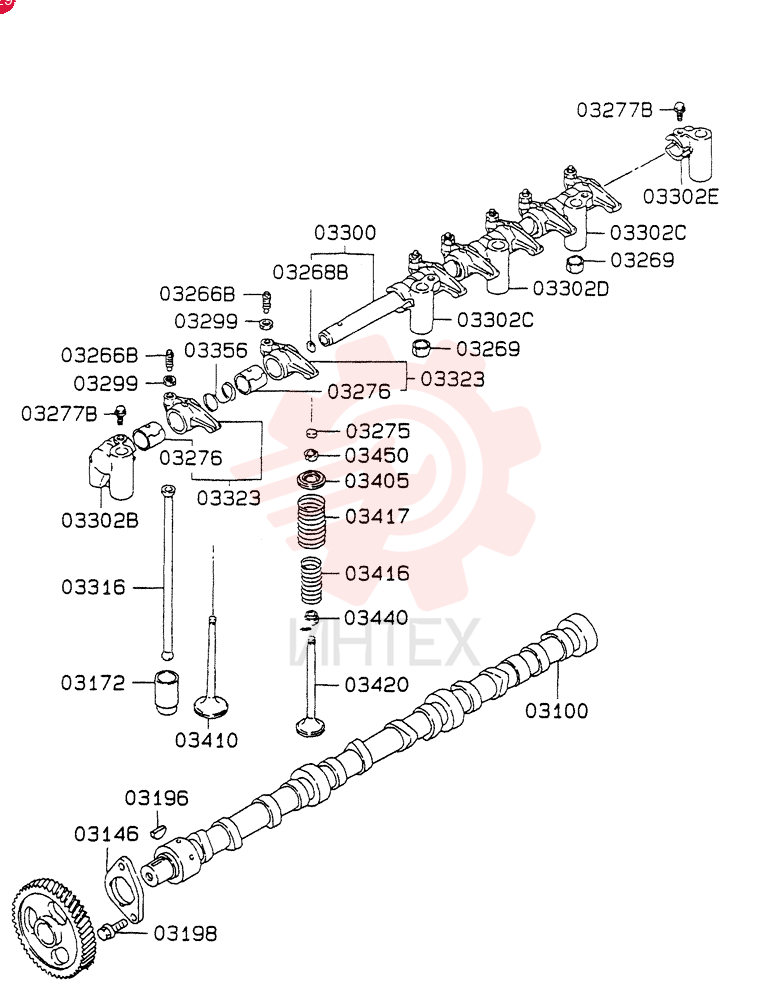CAMSHAFT VAME081737