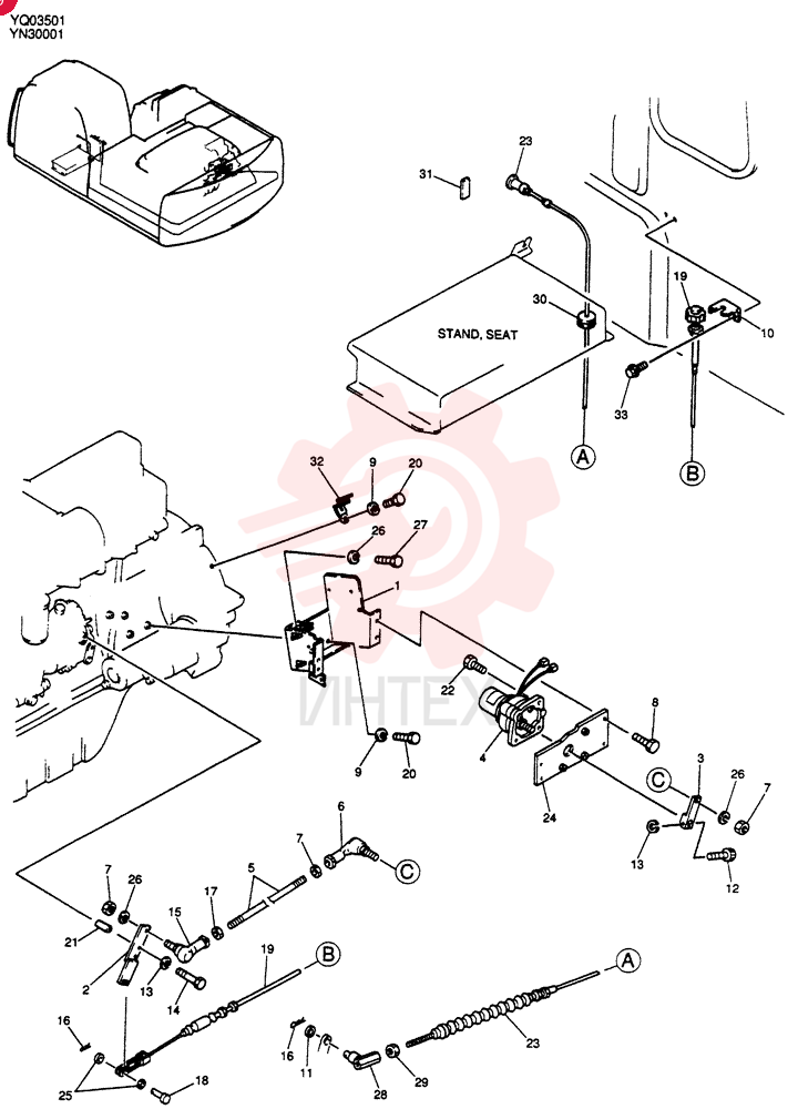 CONTROL ASSY,ENGINE YN11M00007F1