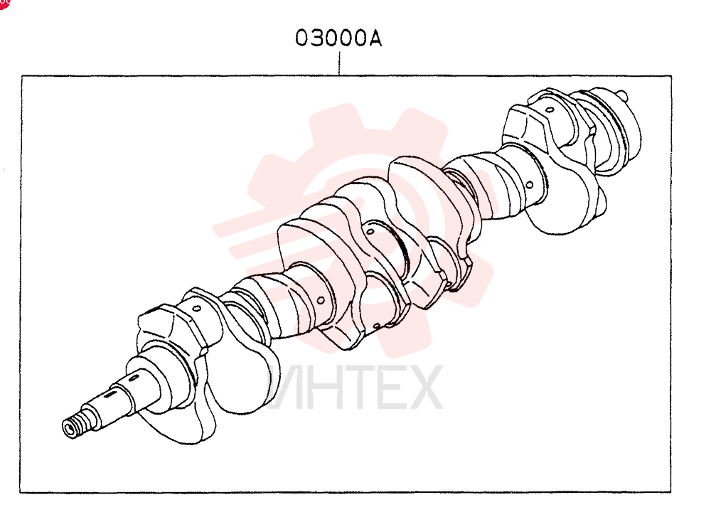 CRANKSHAFT VAME082578