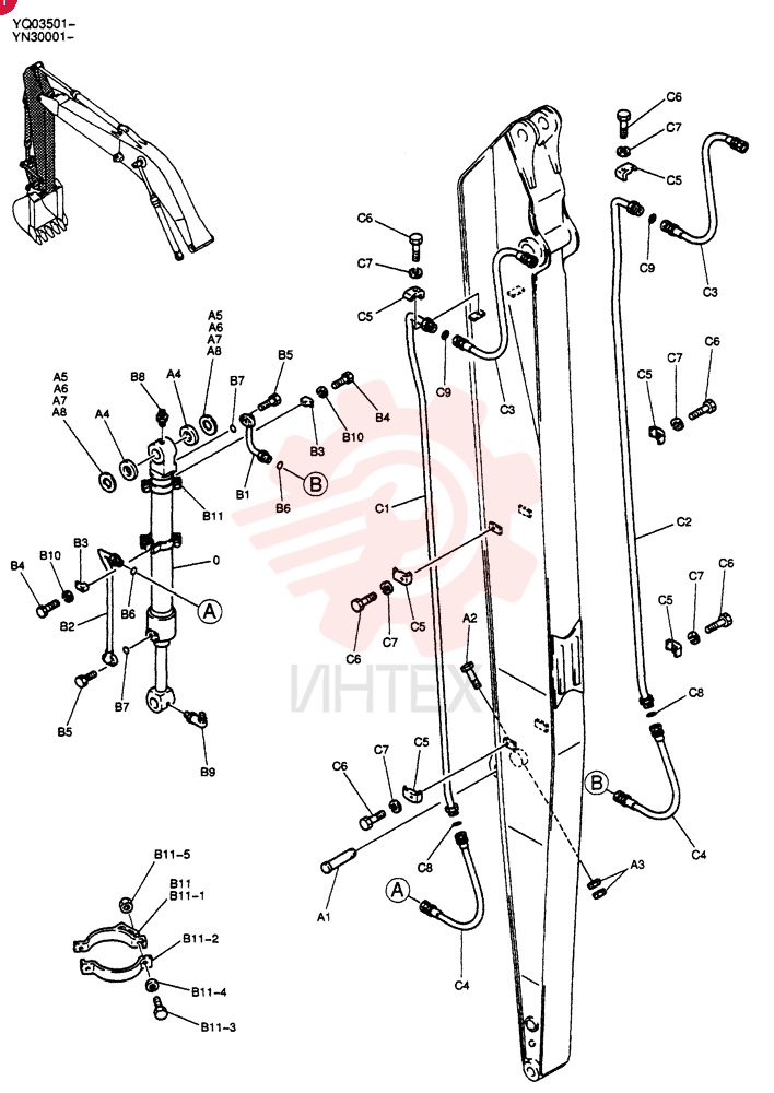 CYLINDER ASSY. YX01V00005F2