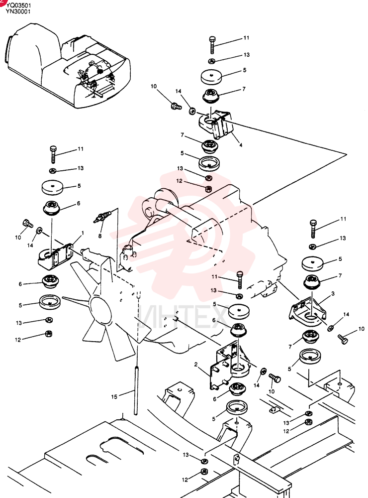 ENGINE INSTAL YN02P00011F1